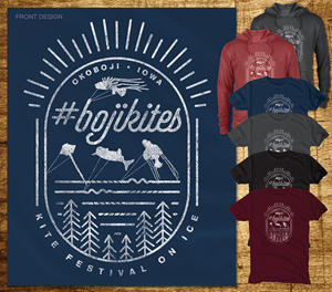 #BojiKites - Woulds Largest Kite Festival on Ice | T-Shirt-Design von CoffeeBreak88
