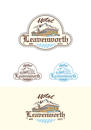 Hotel Leavenworth | Logo Design by ZeneFashions