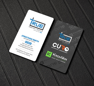 Design de Carte de Visite par Creations Box 2015 pour KrohVan/True/Curo | Design : #29340525