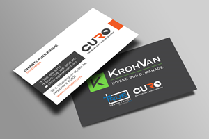 Design de Carte de Visite par Creations Box 2015 pour KrohVan/True/Curo | Design : #29463228