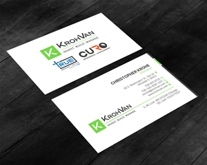 Design de Carte de Visite par chandrayaan.creative pour KrohVan/True/Curo | Design : #29338330