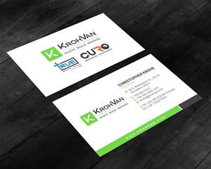 Design de Carte de Visite par chandrayaan.creative pour KrohVan/True/Curo | Design : #29338335