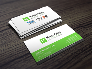 Design de Carte de Visite par chandrayaan.creative pour KrohVan/True/Curo | Design : #29339525