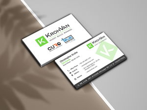 Design de Carte de Visite par Rajib Bhattacharya pour KrohVan/True/Curo | Design : #29338764