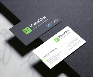Design de Carte de Visite par R.design pour KrohVan/True/Curo | Design : #29383419