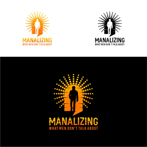 Manalizing - what men don't talk about | Logo Design by brand maker