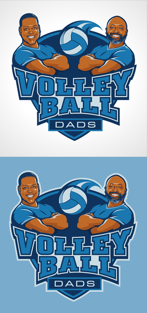 Volleyball Dads Cover for PodCast | Character Design by Suprakash 3