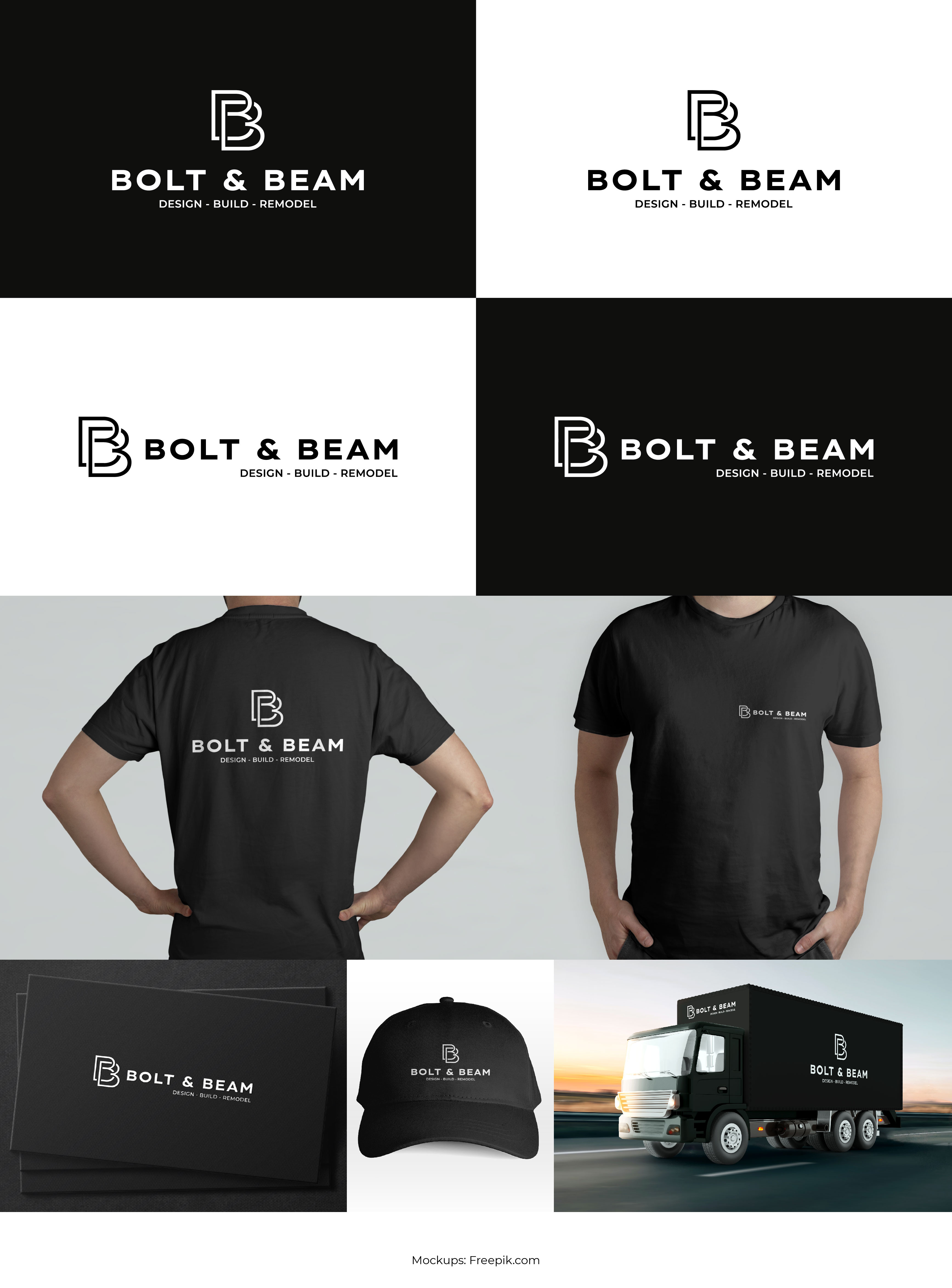 Logo Design by ALMANAL GRAPHICS for Bolt & Beam LLC | Design #29359342