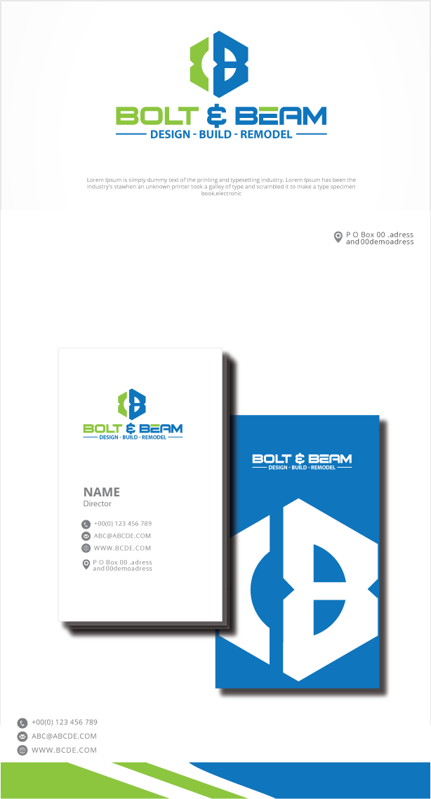 Logo Design by graphicevolution for Bolt & Beam LLC | Design #29341684