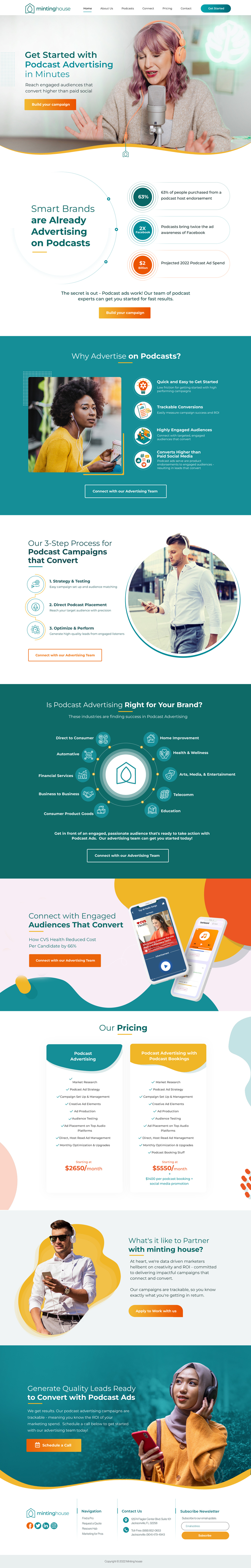 Web Design by Blue Sparrow for minting house | Design #29349988
