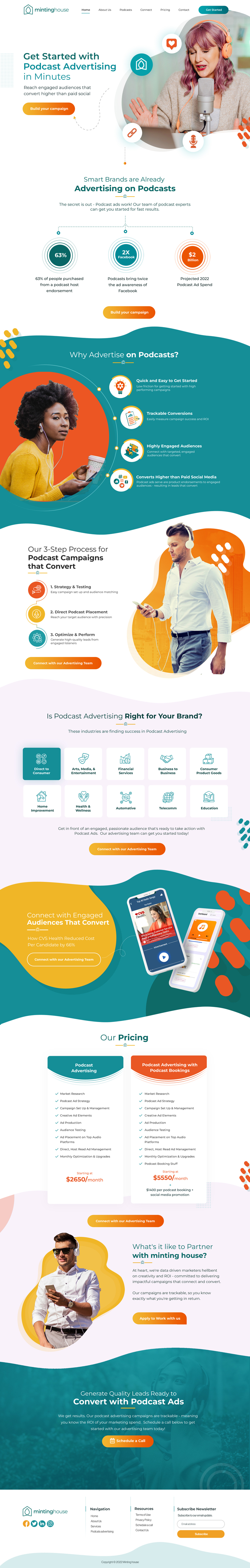Web Design by Blue Sparrow for minting house | Design #29350150