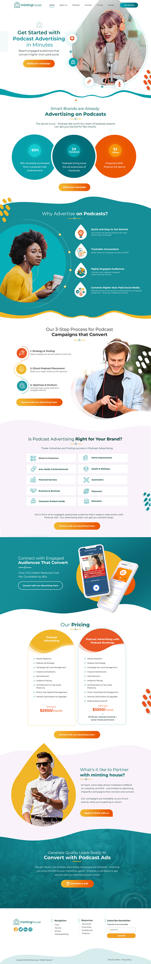 Web Design by Blue Sparrow for minting house | Design: #29350544