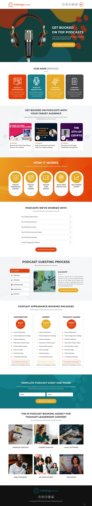Web Design by pb for minting house | Design: #29341964