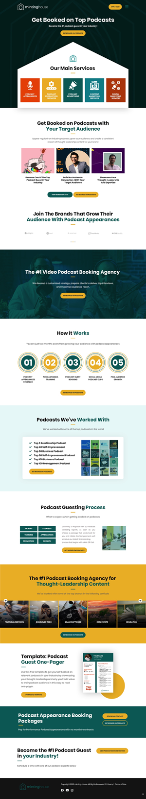 Web Design by pb for minting house | Design: #29341965