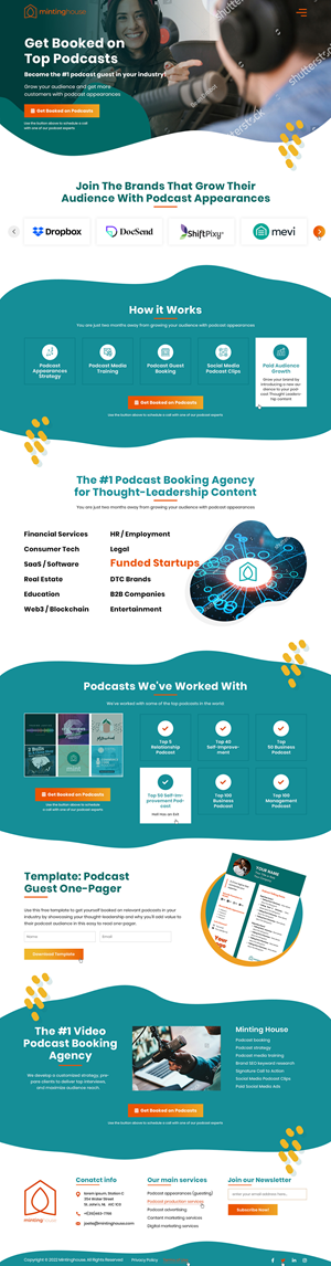 Web Design by Ved Web Services for minting house | Design #29351893