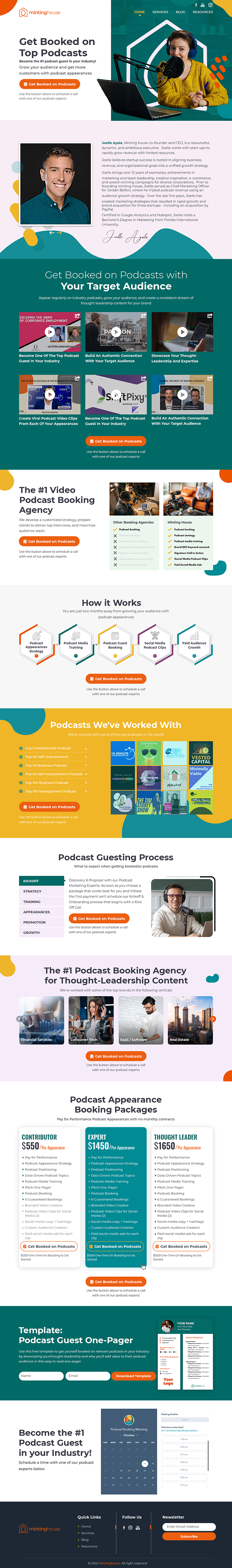 Web Design by sai.designer87 for minting house | Design #29342102