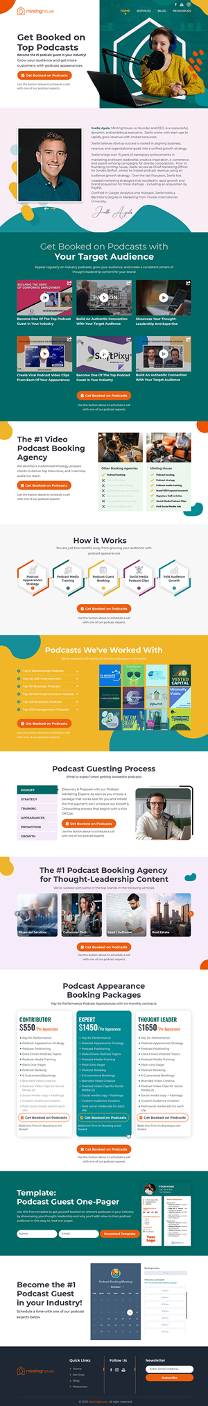Web Design by sai.designer87 for minting house | Design #29342102