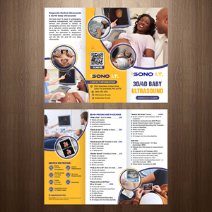 Sono IT - 3D/4D Baby Ultrasound  | Flyer Design by GraphicsGuru