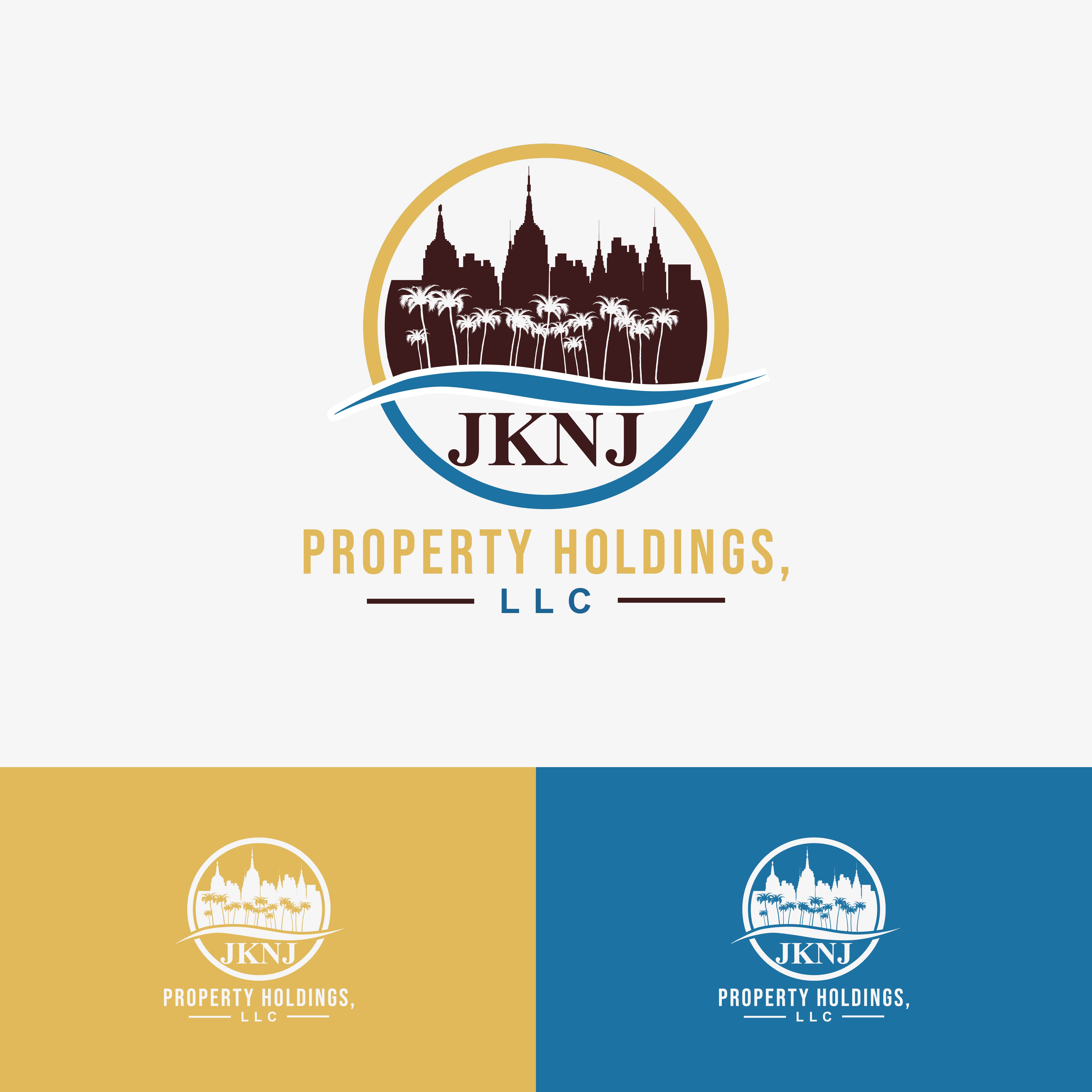 Elegant, Playful, Real Estate Logo Design for JKNJ Property Holdings, LLC by fly design Design