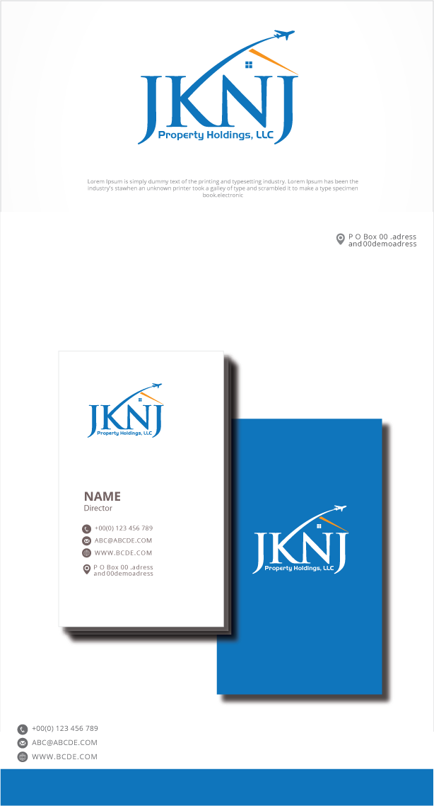 Logo Design by graphicevolution for JKNJ Property Holdings, LLC | Design #29345591