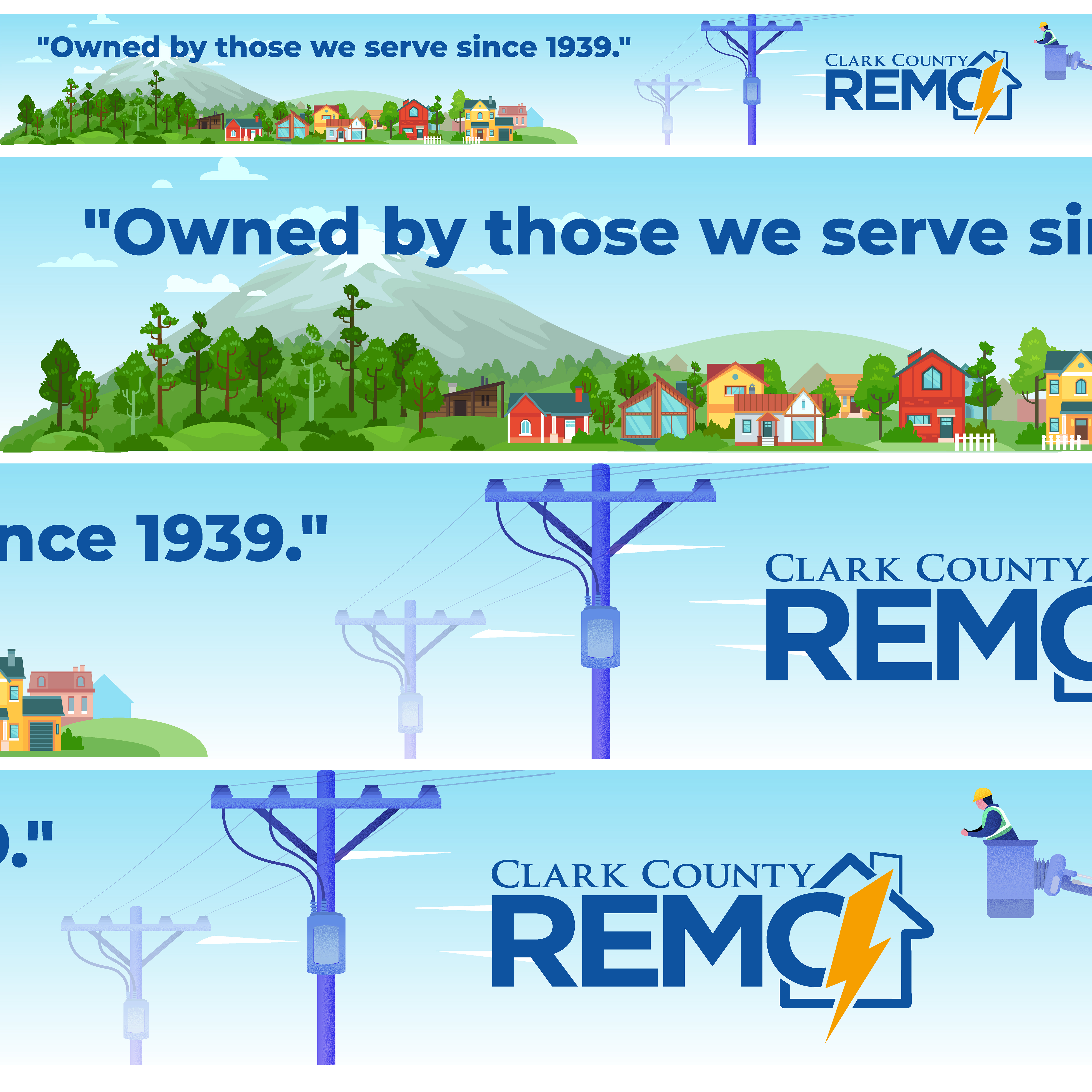 Billboard Design by Designer 144270 for Clark County REMC | Design: #29349613