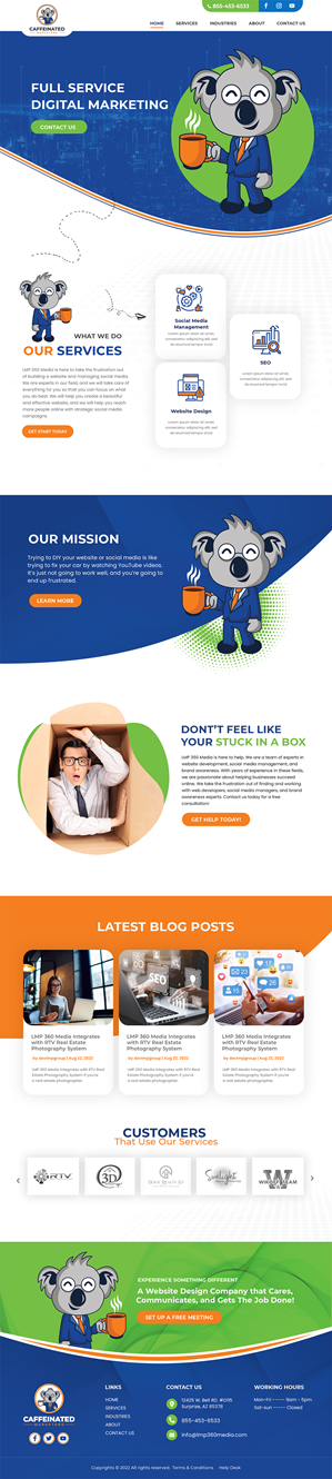 Wordpress Design by MAHABA