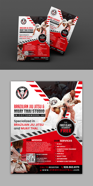 Verde Valley Brazilian Jiu Jitsu Ad | Flyer-Design von ZeneFashions