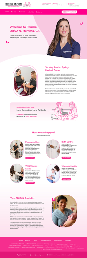 Web Design by DeriMH for this project | Design: #29362333