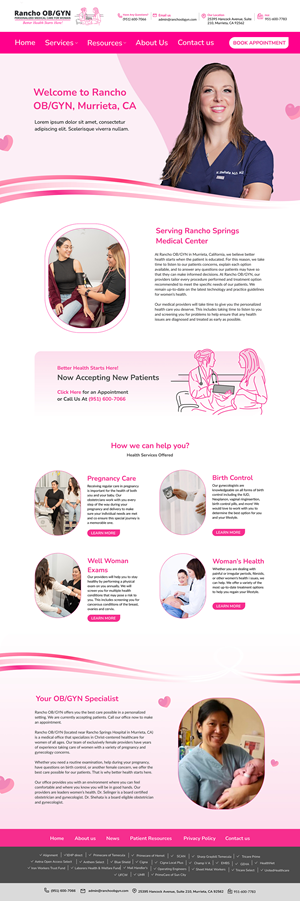 Web Design by DeriMH for this project | Design: #29397616