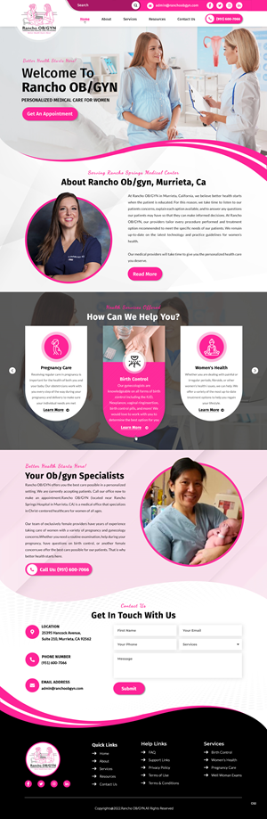 Web Design by pb for this project | Design: #29348409