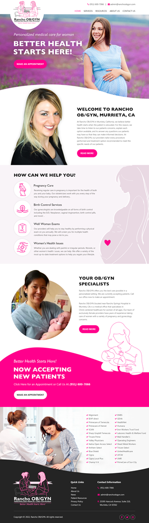 Web Design by Starlyn DS for this project | Design: #29345989