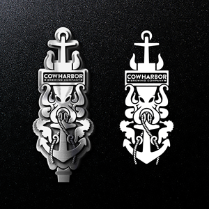 Cow harbor brewing company tap handle | Merchandize Design by Jose Lopez ( Verified Pro Designer )