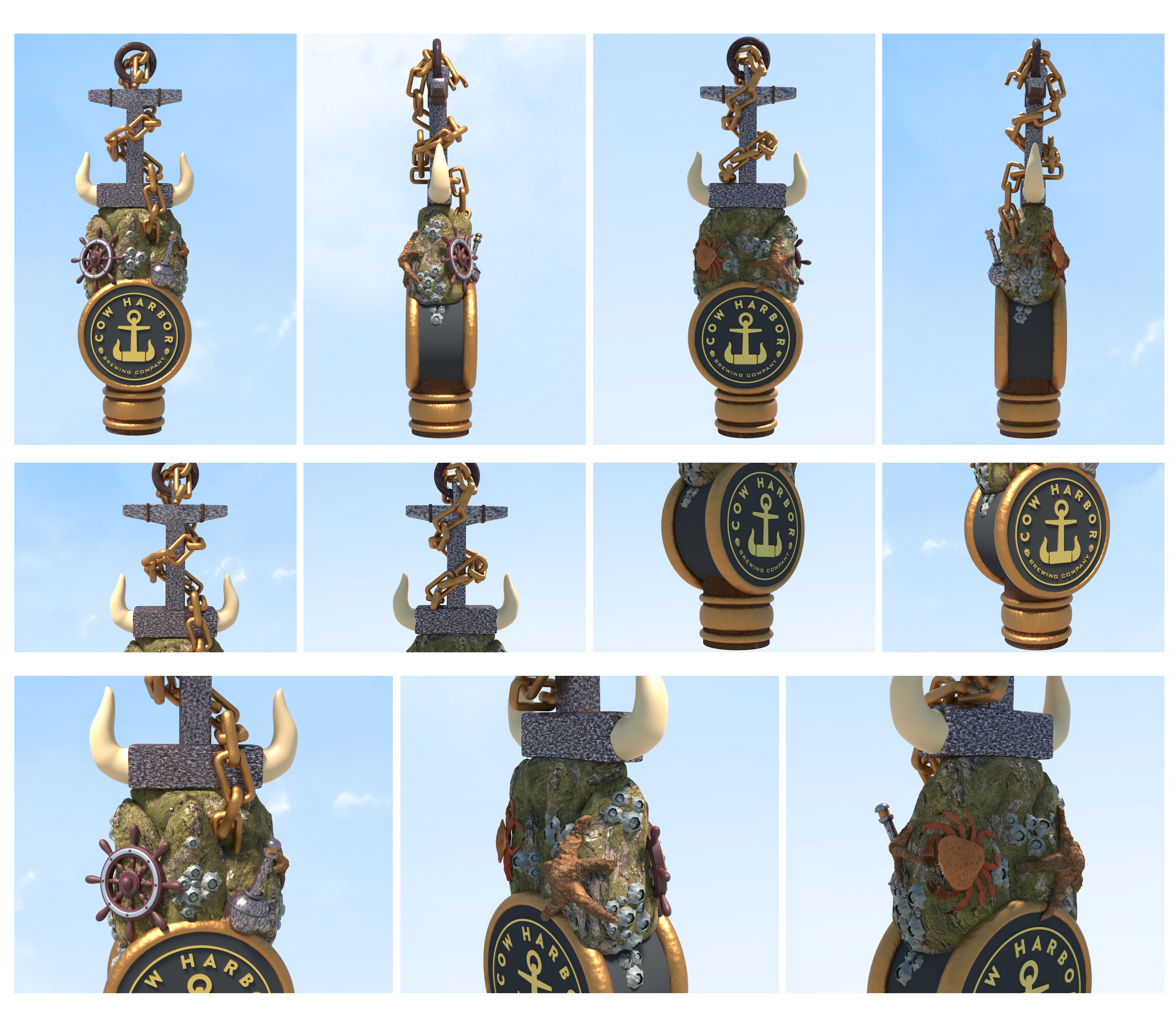 Diseño de Mercancía por Lezette_G para Cow Harbor Brewing | Diseño #29405679