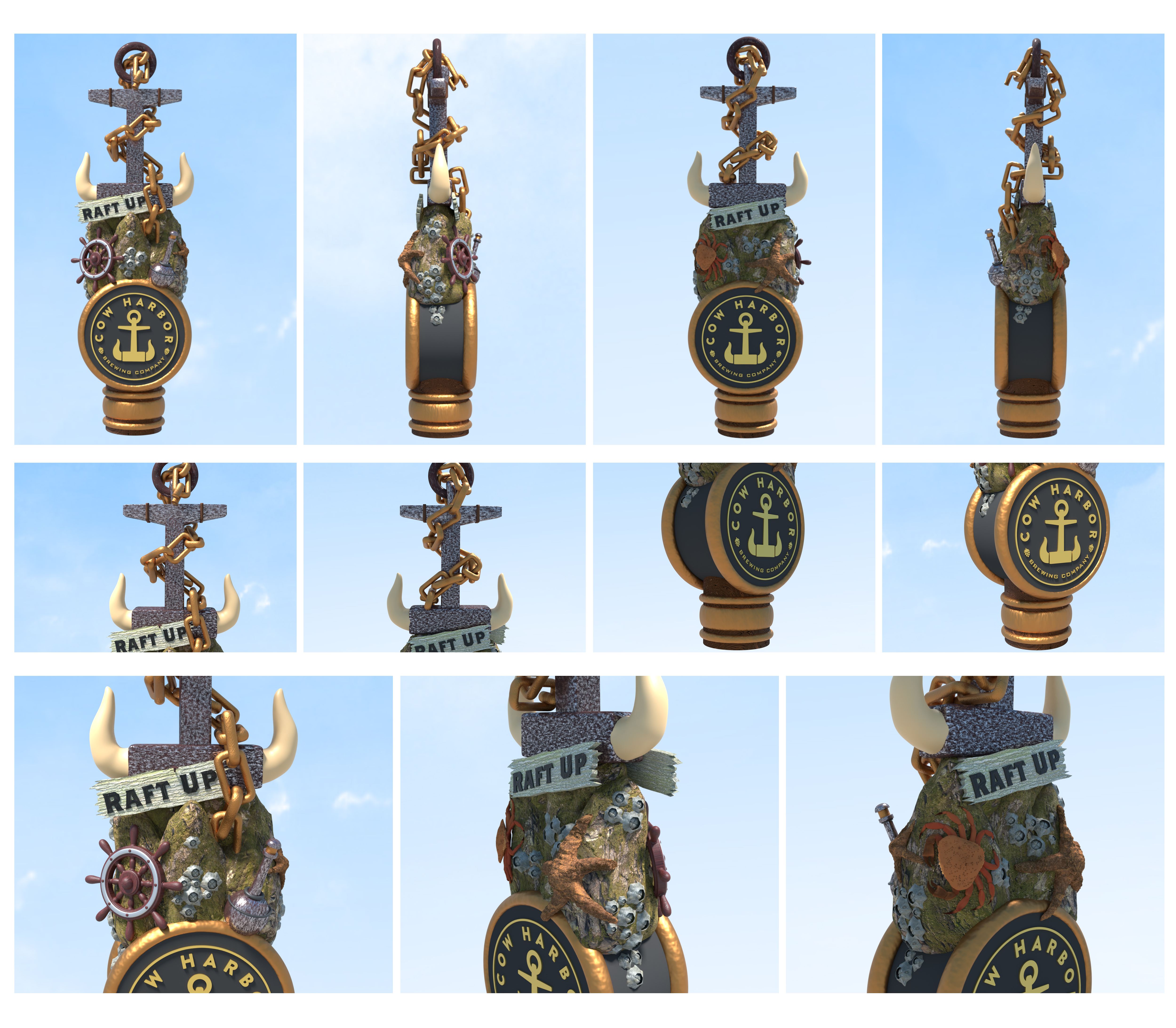 Merchandize-Design von Lezette_G für Cow Harbor Brewing | Design: #29405680