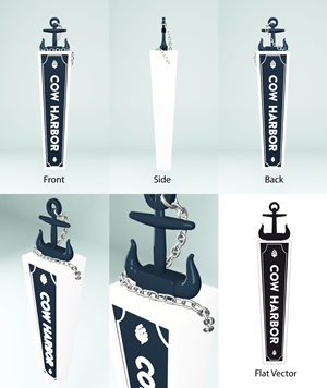 Merchandize-Design von Fajr. für Cow Harbor Brewing | Design: #29377941