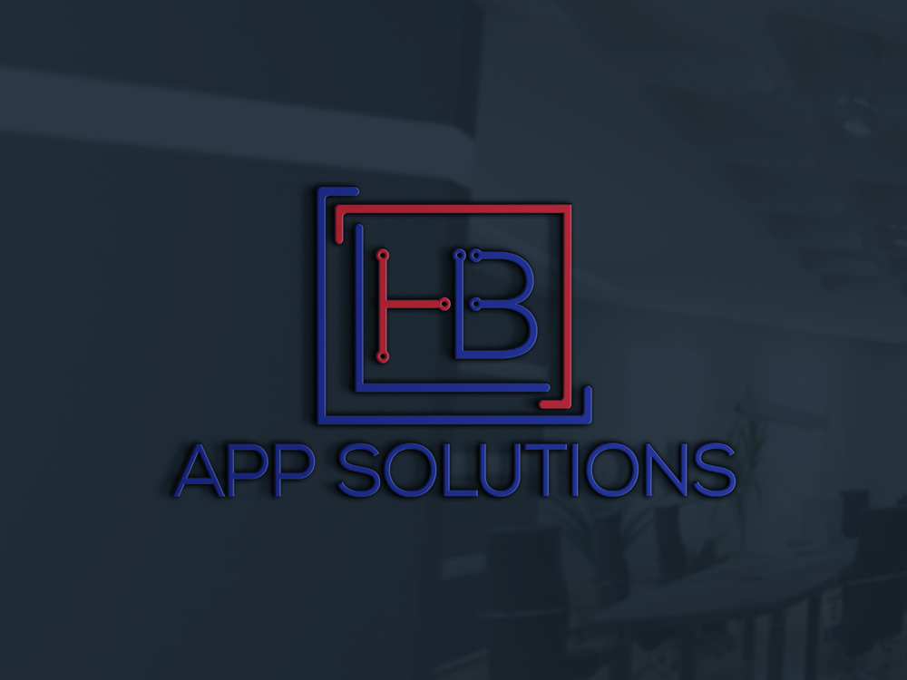 Logo Design by Uhm@design for HB App Solutions | Design #29345311