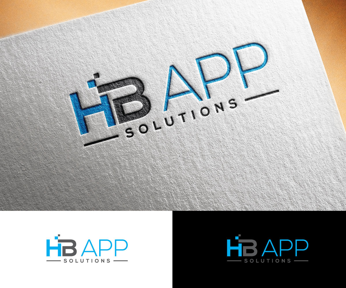 Logo Design by sol design2 for HB App Solutions | Design #29344468