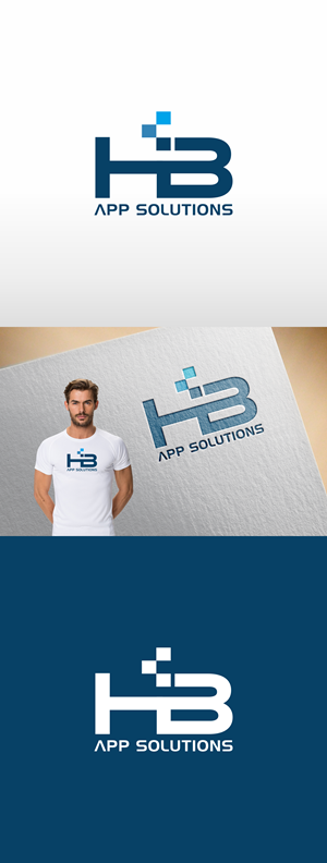 Logo Design by Histeria for HB App Solutions | Design: #29381171