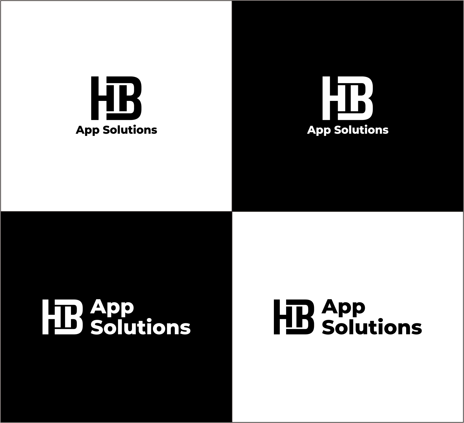 Logo Design by Student_art for HB App Solutions | Design #29373879