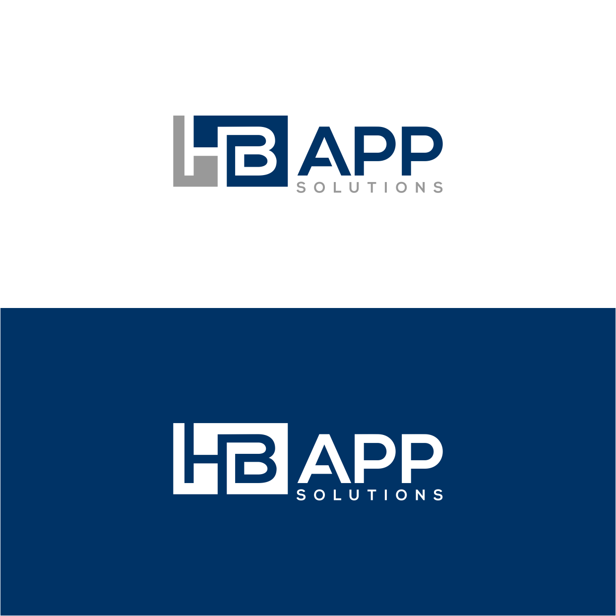 Logo Design by Kaze56 for HB App Solutions | Design #29346899