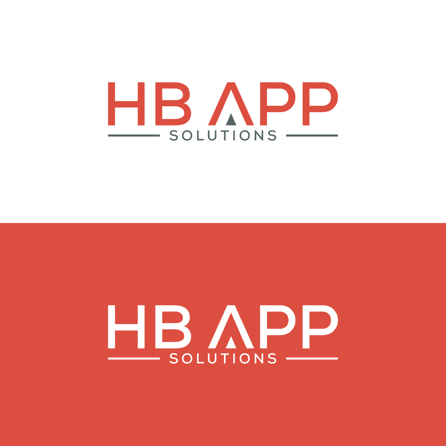 Logo Design by Milds for HB App Solutions | Design #29366948