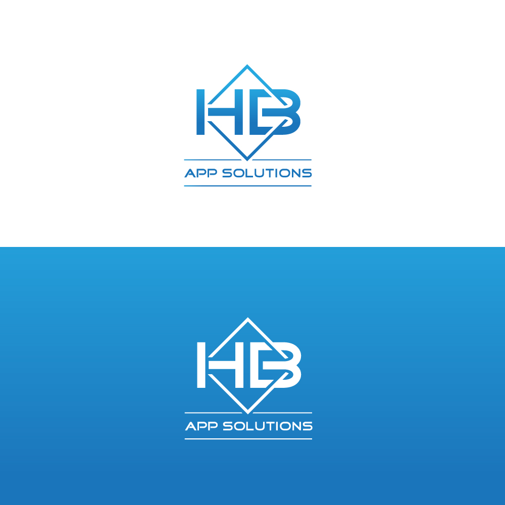 Logo Design by Sujit Banerjee for HB App Solutions | Design #29352552
