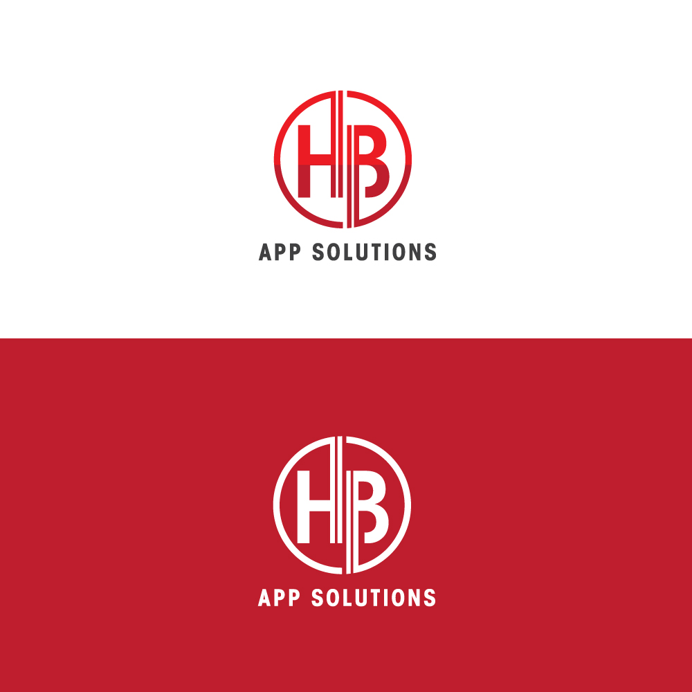 Logo Design by Sujit Banerjee for HB App Solutions | Design #29352553
