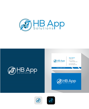 Logo Design by Deziners Zone for HB App Solutions | Design: #29347215