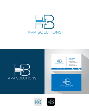 Logo Design by Deziners Zone for HB App Solutions | Design: #29347216