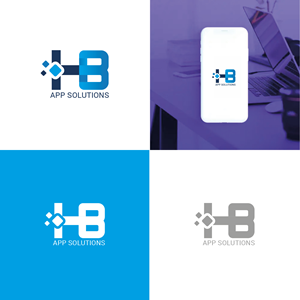 Logo Design by Maxo-Biz for HB App Solutions | Design: #29346007