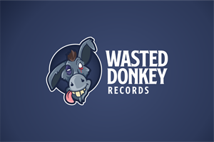 Wasted Donkey Records | Logo Design by LUTNG.
