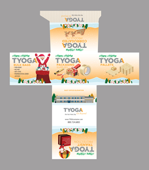 Holiday gift box for customers illustrating our core values | Packaging Design by Creative D2024