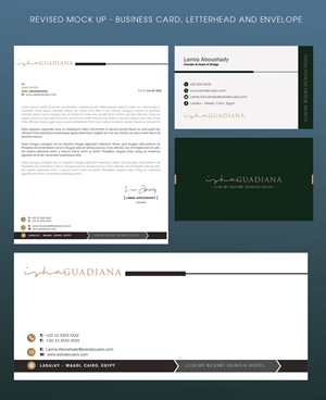 ISHA GUADIANA - LUXURY RESORT HEAVEN HOTEL | Schreibwaren-Design von Expert Designer