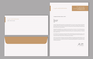 Stationery Design by chandrayaan.creative for ISHA Guadiana | Design: #29352509